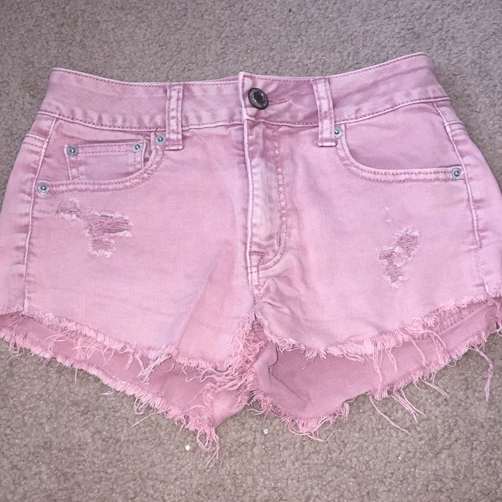 American eagle jean shorts
